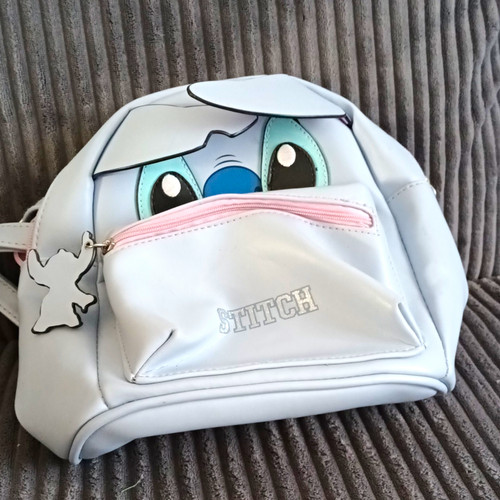 Disney stitch blue backpack - stitch,