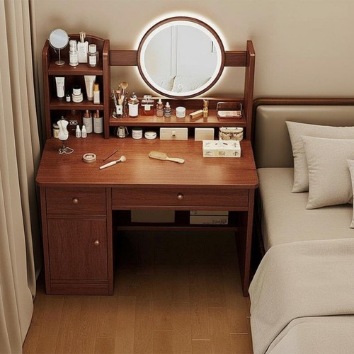 Dressing desk with round - with,