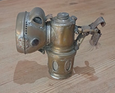 Powell & Hanmer Chieftain carbide acetylene bicycle or  motorcycle lamp