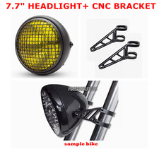 Black Grill 7" headlight CNC
