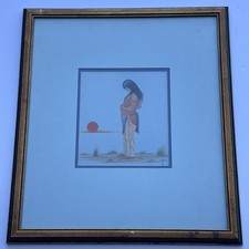 JOHNNY MOORE TIGER JR PAINTING