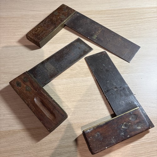 Vintage carpenters squares - x, 3