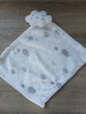 Primark White Cloud Baby Comforter Soother Blankie