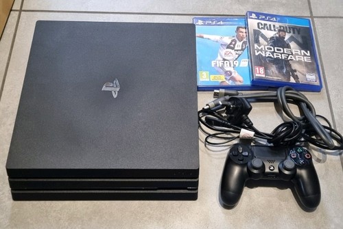 Sony playstation ps4 pro 1tb - 4,