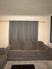 Grönlid IKEA 3 Seater Sofa Grey (2 sofas)