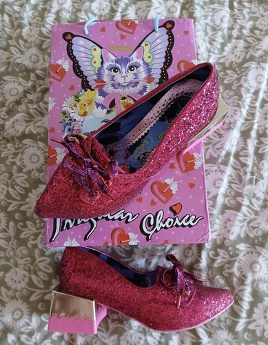 Irregular choice red sparkling - irregular,