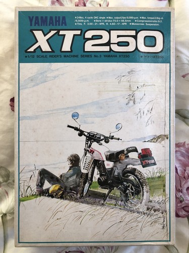 Yamaha xt250 scale model - xt250,