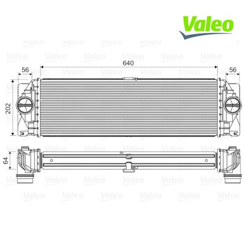 Charge air cooler valeo - cooler,