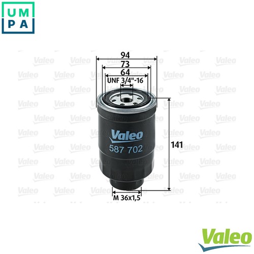 Fuel filter 587702 - fuel, lti