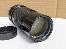Old Vintage CANON FD 200mm F4  Manual Focus Portrait Lens FD Mount