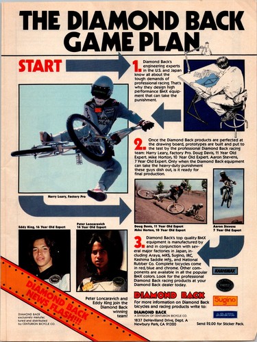 1980 diamond back print ad - 1980, •