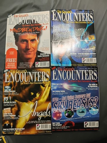 Uri geller encounters - uri, geller's