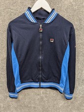 FILA Jacket Mens Medium Blue