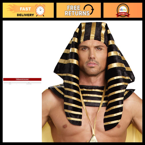 Egyptian pharaoh headpiece for - headpiece,