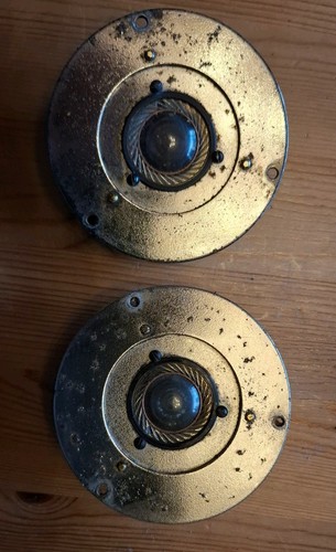 Pair coles 4001 tweeters - of,