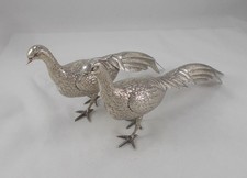 Rare Pair Of Pheasant Figures