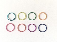 Sterling Silver Neon Coloured Nose Ring Seamless Hoop Cartilage Tragus Earring