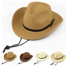 Retro Fashion Cowboy Hat Men Women Western Cowboy Hat Beach Outdoor Sun Hat
