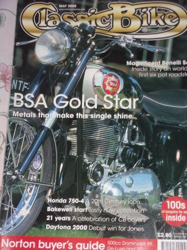Classic bike benelli - classic, 05/00