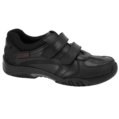 Boys school shoes black hush - shoes,