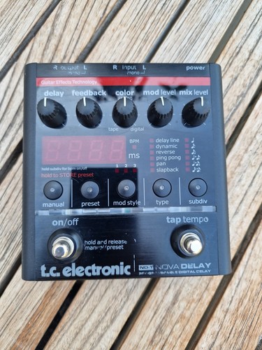 Electronic nova delay 1 - tc,