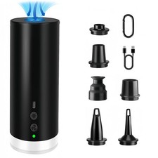 Electric Air Pump 4000mAh Portable Camping Airbed Pump with LED Light Fast