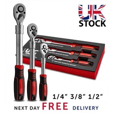 Telescopic ratchet wrench - wrench, set
