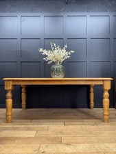 Large beech farmhouse dining - beech,