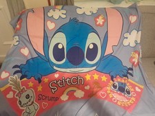 Stitch Single Duvet Cover And