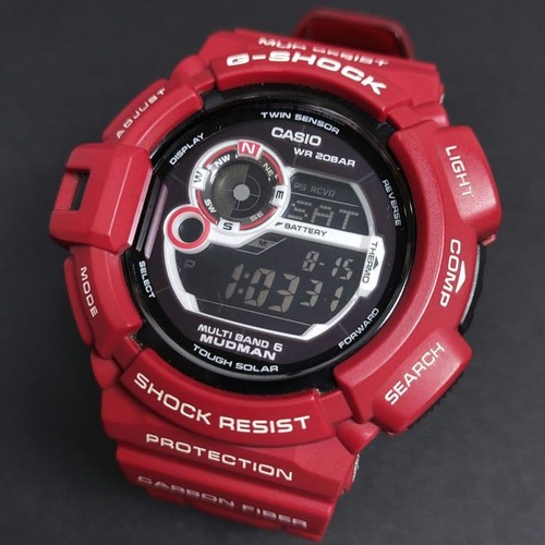 Casio shock mudman 9300rd - casio, gw-9300rd
