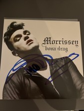 Morrissey Signed Bona Drag Vinyl Salford Lads Club The Smiths