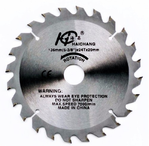 136mm 24t wood cut saw - 24t,