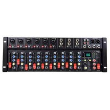 Citronic CSR-63 9-Channel Rack-Mount Mixer with Bluetooth & DSP Effects
