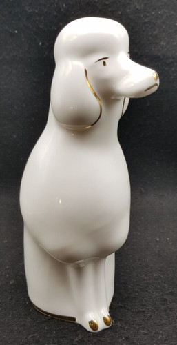 Vintage bone china dog - vintage,