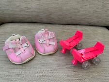 Build a Bear Skechers Pink Trainers and Roller Skates