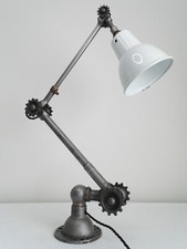 Dugdills. Military engineers cog lamp. 1930s/40s industrial.