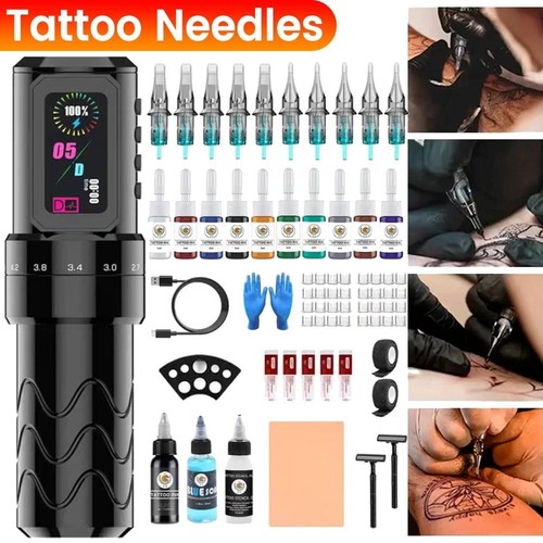 Lcd display tattoo pen kit - lcd,