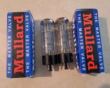Pair of Russian Mullard EL34