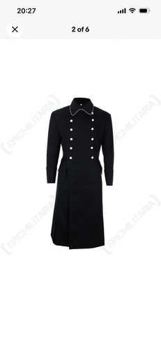 German m32 black gabardine - black,