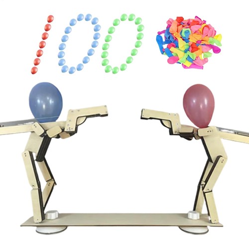 Shooting puppets balloon game - shooting,