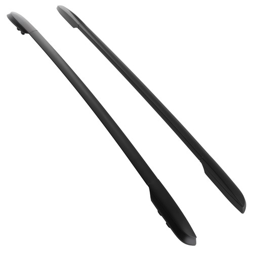 Black aluminium roof rails - roof,