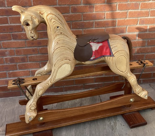 Large bespoke wooden rocking - large,