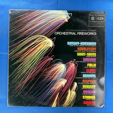 The Hollywood Symphony Orchestra, Orchestral Fireworks 12" Vinyl LP Record