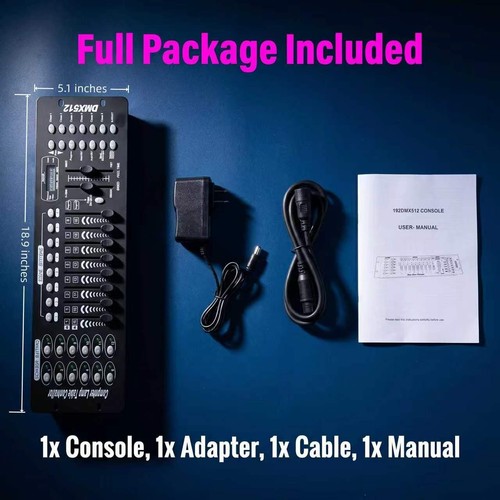 192 channels dmx512 controller - 192,