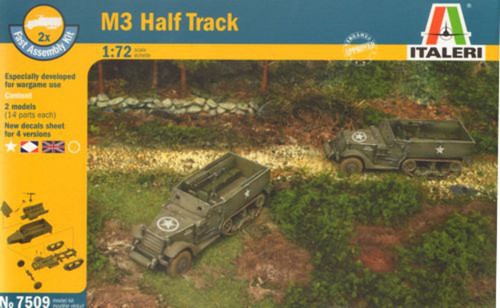 Italeri 7509 m3a1 half - 7509, 1:72