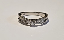 18ct 750 WHITE GOLD DIAMOND