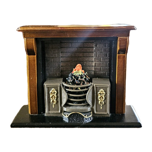 Vintage wood dollhouse - vintage,