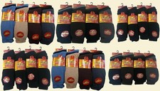 3-12 Pairs Mens Thermal Big Foot Socks Winter Warm Outdoor Socks Size 11-14