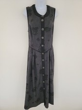 Vintage Dress Long Maxi Grey