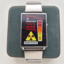 Sea Hope Radio Active Wristwatch Japan made tokyo flash tokyoflash